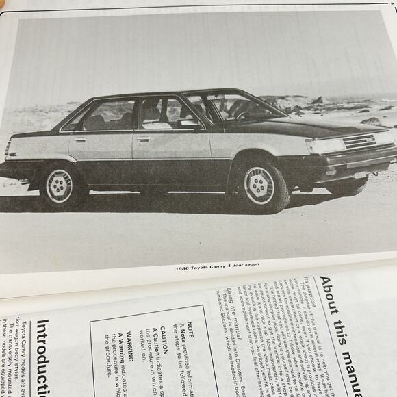 Toyota Camry 1983 - 1991 Haynes Repair Manual 1023 All Gasoline Engine Pbk Book - Picture 6 of 11